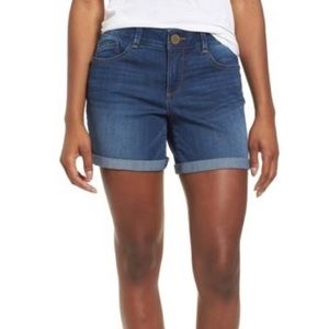 🌹✨ Wit & Wisdom Ab-solution Cuffed Denim Shorts
